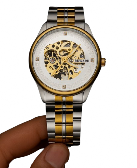 Reward-automatic watch